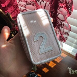 Dior Beauty Wristlet Double Lipstick Case, 2004 Travel Case Pink Addict 2